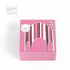 ::pudełeczko - różowy kociak