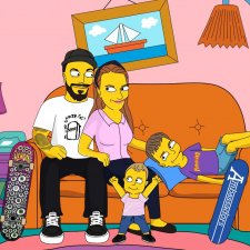 The Simpsons, portret rodzinny, portret personalizowany