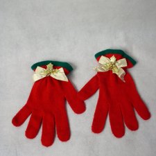 rękawiczki świąteczne