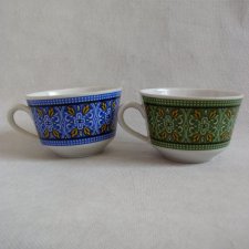 2 filiżanki Seltmann porcelana vintage niemiecka