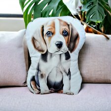 Poduszka piesek przytulanka z piesekm maskotka pies poduszka do salonu dla dziecka beagle